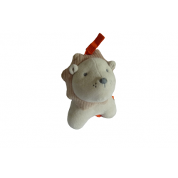 Doudou peluche musicale lion Obaibi
