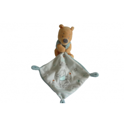 Doudou peluche mouchoir ours Winnie l'Ourson Disney
