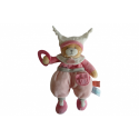 Doudou peluche ours Brioche éveil BN0343 Baby'Nat