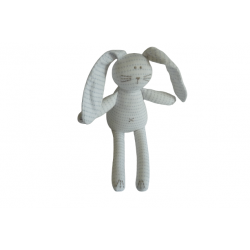 Doudou peluche lapin Petit Bateau