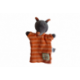 Doudou loup marionnette La Grande Famille Moulin Roty
