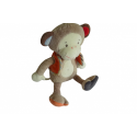 Doudou peluche singe Tigex