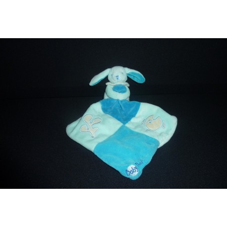 DOUDOU LAPIN AVEC MOUCHOIR BABY'NAT