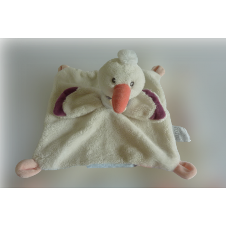 Doudou cigogne DC3297 Doudou et compagnie