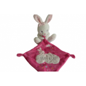 Doudou peluche mouchoir lapin Nicotoy