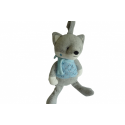 Doudou peluche musicale renard Pommette