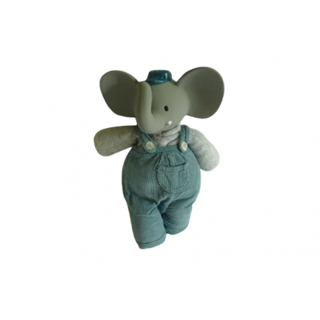Doudou peluche éléphant Meiya et Alvin