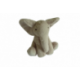 Doudou peluche éléphant Ostaria les minie