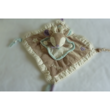 Doudou cerf Noisette Sauthon