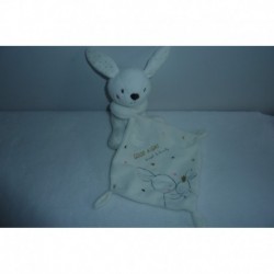 Doudou lapin peluche mouchoir Nicotoy
