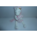 Doudou peluche musicale licorne Nicotoy