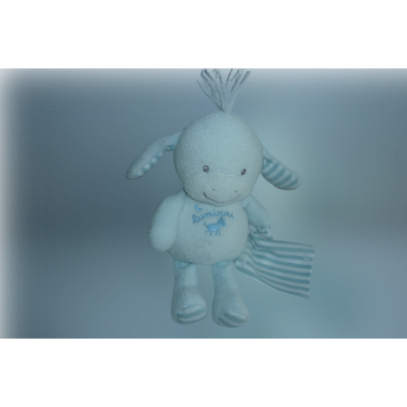 Doudou peluche âne Luminou