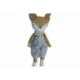 Doudou peluche renard Atmosphera