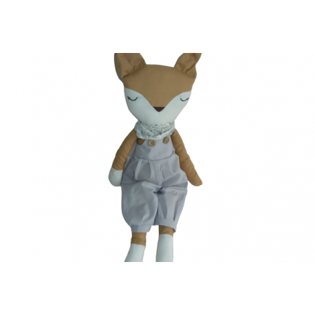 Doudou peluche renard Atmosphera