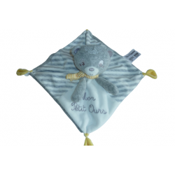 Doudou ours Pat et Ripaton La Halle