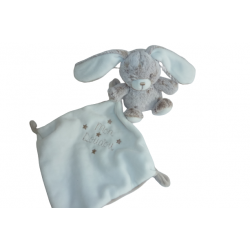 Doudou peluche mouchoir lapin Tex Baby