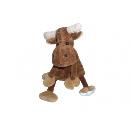 Doudou peluche vache Louise Mansen