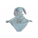 Doudou peluche mouchoir lapin Pommette