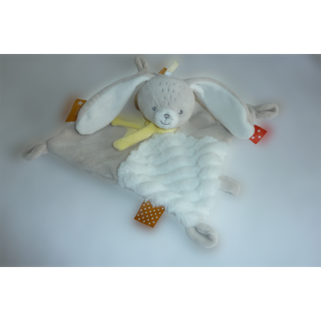 Doudou lapin Mes premiers animaux TAO