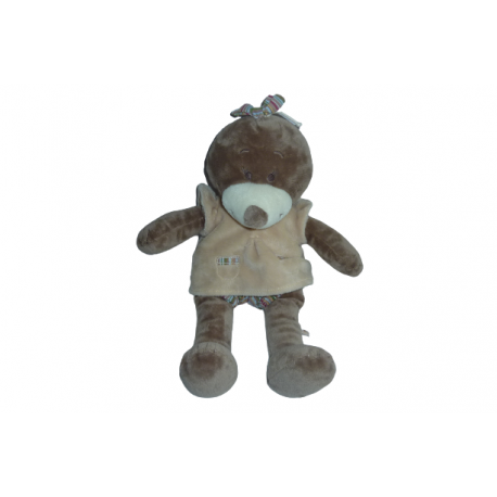 Doudou peluche taupe Emma Paco Aldo Noukie's