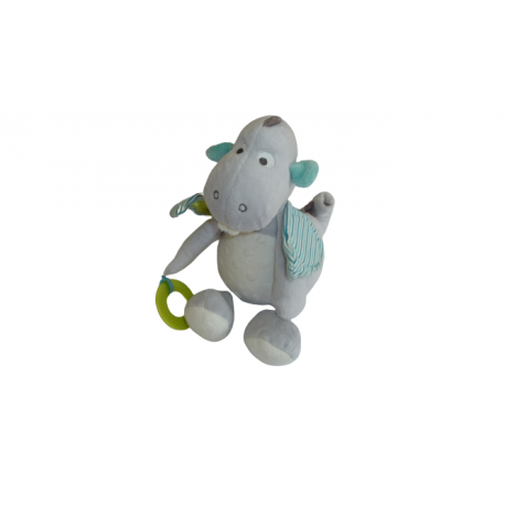 Doudou peluche éveil dragon Obaibi
