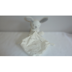 Doudou lapin peluche mouchoir My Little Bunny Nicotoy