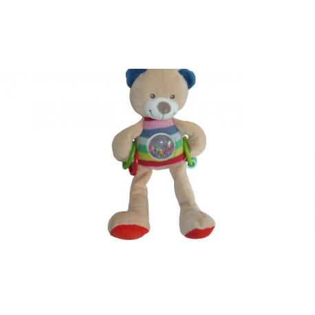Doudou peluche ours éveil Nicotoy Simba Toys