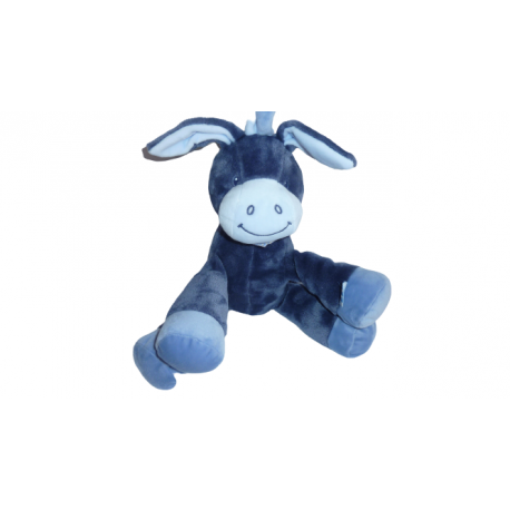 Doudou peluche âne Alex et Bibou Nattou