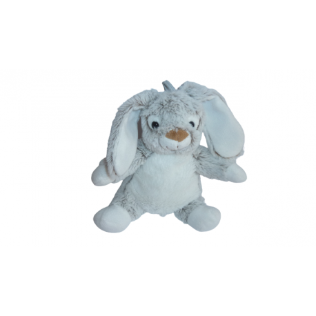 Doudou lapin peluche 23 cm Roda Rodadou