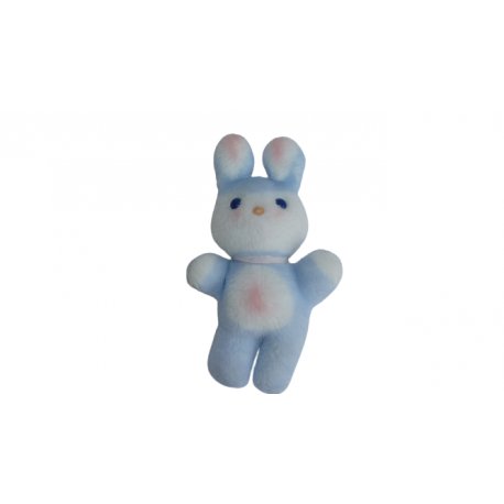 Doudou lapin peluche vintage Boulgom