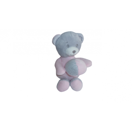 Doudou peluche ours Tom et Kiddy Tomkids