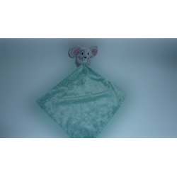 Doudou souris peluche mouchoir Zeeman