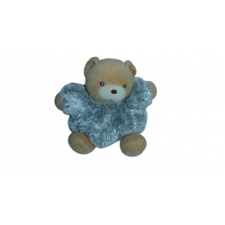 Doudou peluche ours gris Kaloo