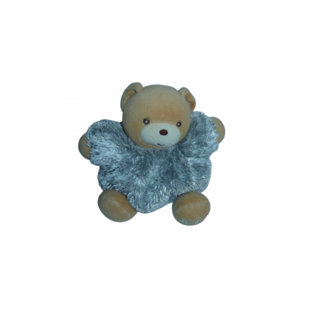 Doudou peluche ours gris Kaloo