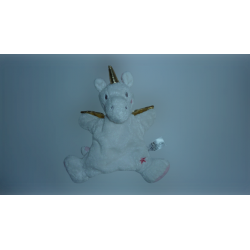 Doudou marionnette licorne Nicotoy Simba toys