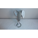 Doudou hochet éléphant Vaco