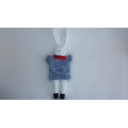 Doudou marionnette lapin Sergent Major