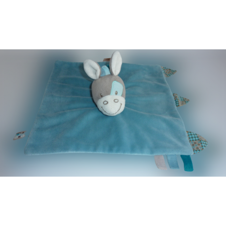 Doudou âne Gaston et Cyril Nattou