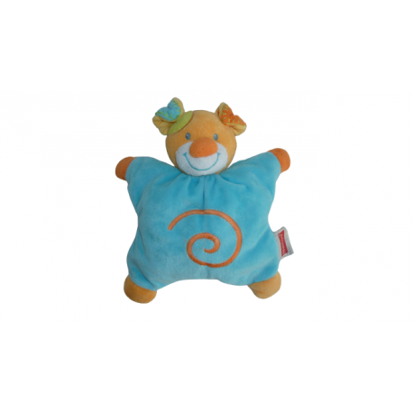 Doudou peluche chien Collection Funny Farmers Nattou