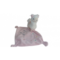 Doudou peluche mouchoir lama Tex Baby