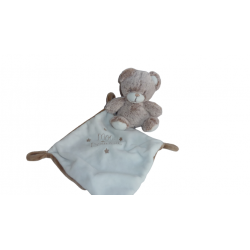 Doudou peluche mouchoir ours Mon Doudou Tex Baby