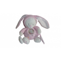 Doudou peluche éveil ours déguisé en lapin Max et Sax