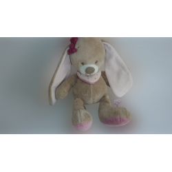 Doudou peluche lapin Nina Nattou