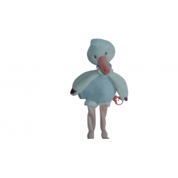 Doudou peluche cigogne DC3296 Doudou et Compagnie