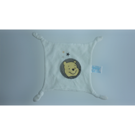 Doudou carré plat Winnie l'Ourson Disney