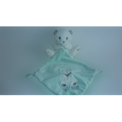 Doudou ours peluche mouchoir Sweet Dreams Nicotoy Simba Toys