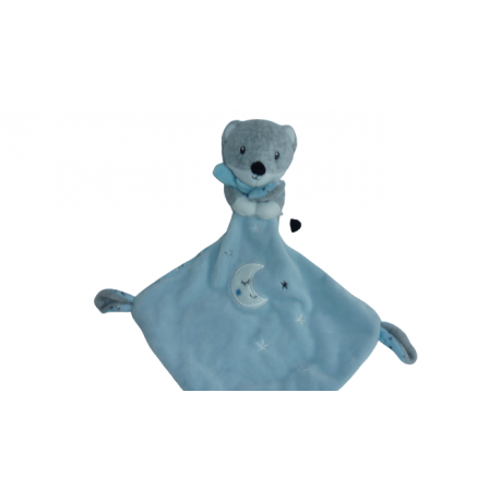 Doudou peluche mouchoir renard Pommette