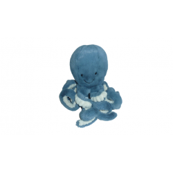 Doudou peluche pieuvre bleu Jellycat
