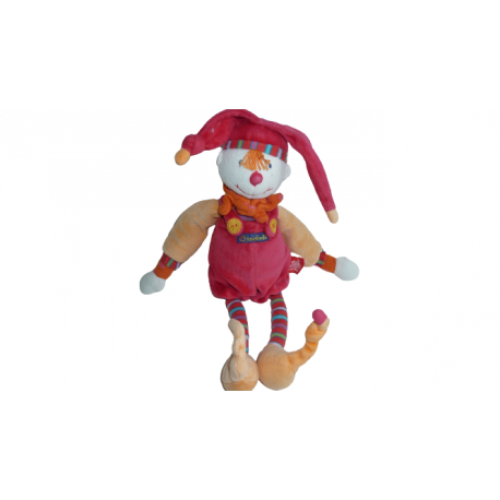 Doudou peluche lutin Dragobert Moulin Roty
