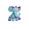 Doudou peluche éléphant Tiamo